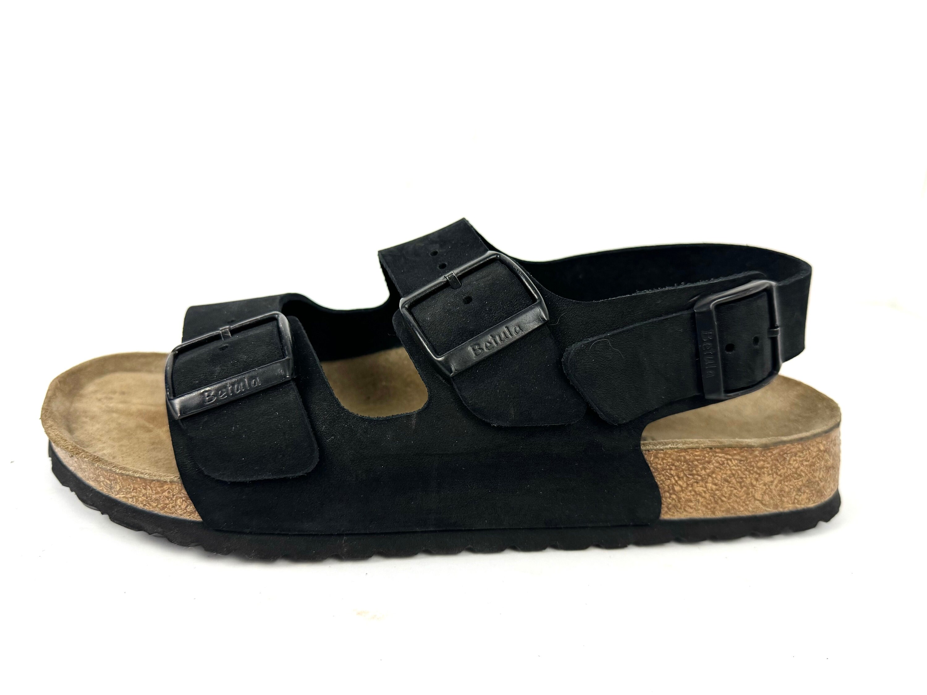 Birkenstock Betula Black Sandals Size 40 Women's 9 Men's 7