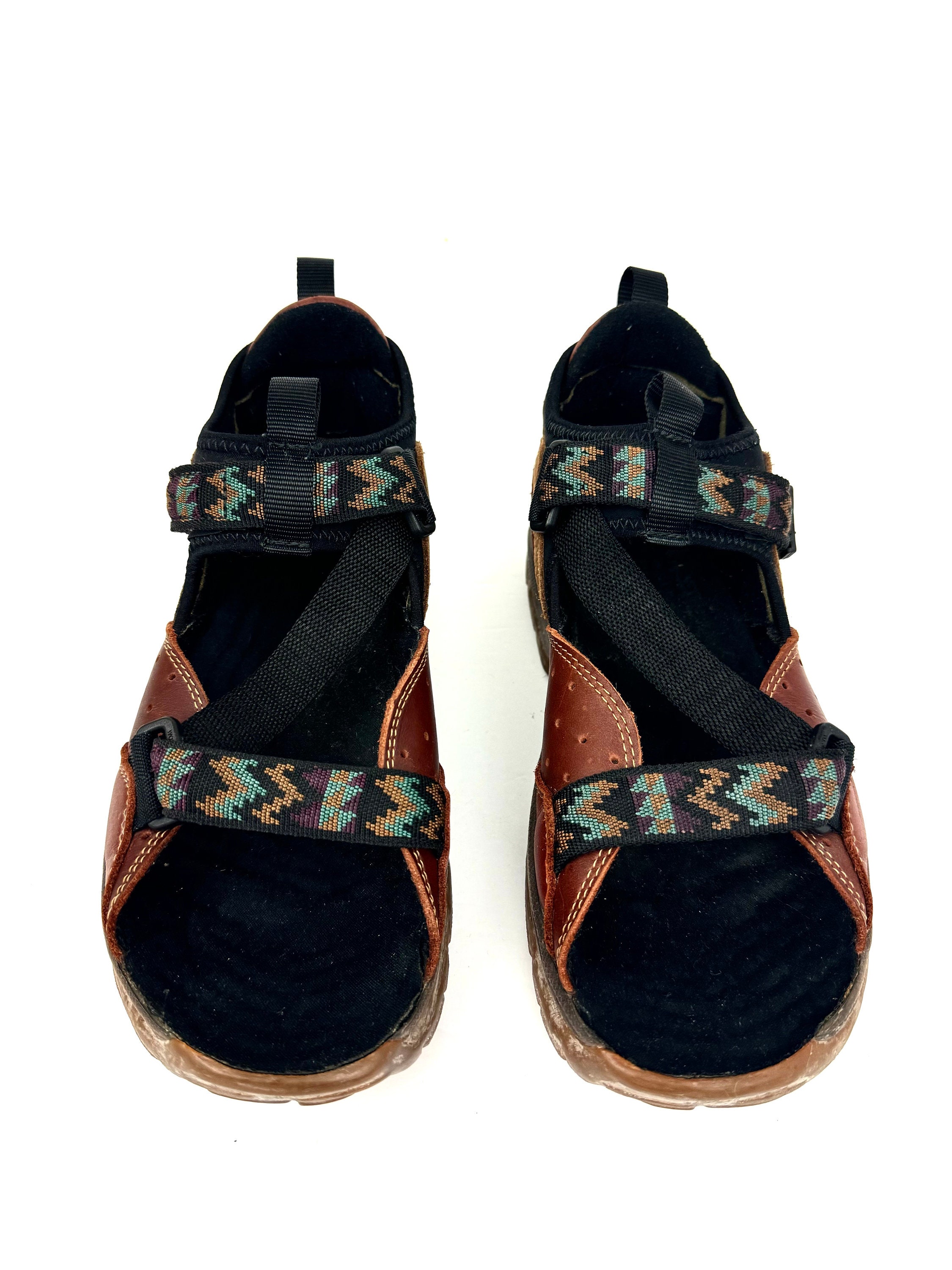 Vintage Teva X-Man 6590 Brown Leather Sport Hiking Sandals Men’s 13 mens teva shoes products for sale | eBay main image 2