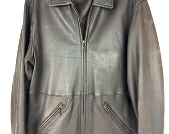 Vintage Black Leather Eddie Bauer Large (vintage / Eddie Vintage Black Leather Eddie Bauer Large (vintage / Eddie