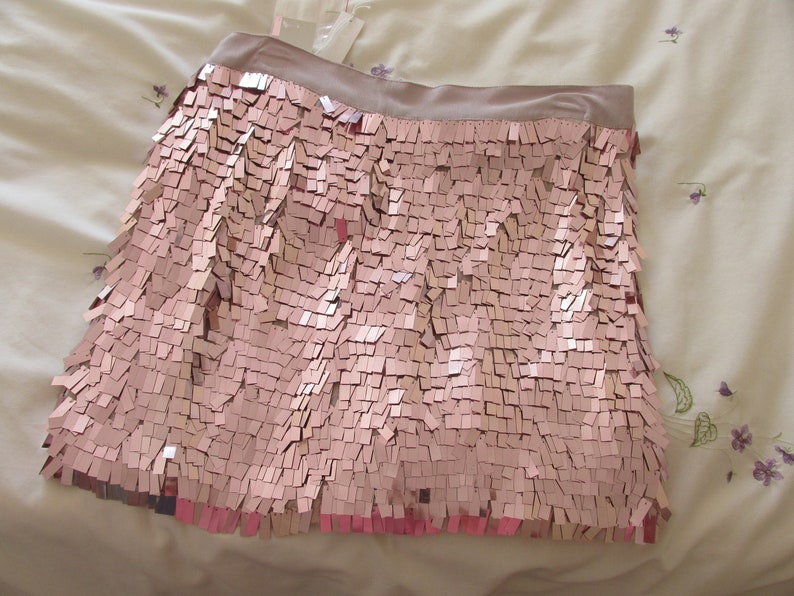 Free Shipping Skirt Trina Turk skirt with Rectangular Sequins
