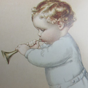Framed Print by Bessie Pease Gutmann Attention!