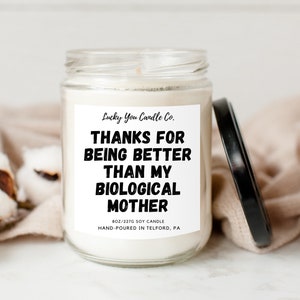 Mother&#39;s Day Candle, Funny Mother&#39;s Day Gift, Best Mom Gift, Gift for Mom, Gift from Daughter, Gift from Son, Birthday Candle, Gift for Mum