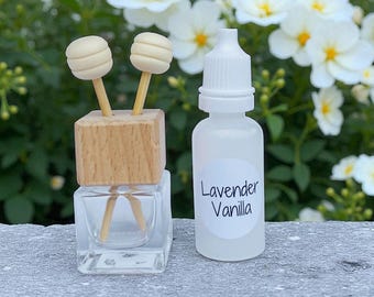 Mini Car Vent Clip Aromatherapy Diffuser, Essential Oil Freshener for Auto, Refillable Travel Car Scent Clip, Car Accessory Freshie Gift