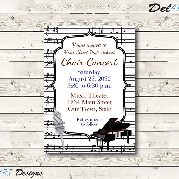 Piano Recital - Etsy