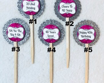 40th birthday party | Etsy