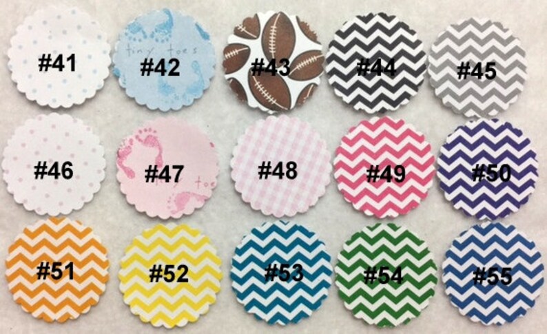 Set Of 12 Personalized 80th Birthday Party Cupcake Toppers Your Choice Of Any 12 image 3