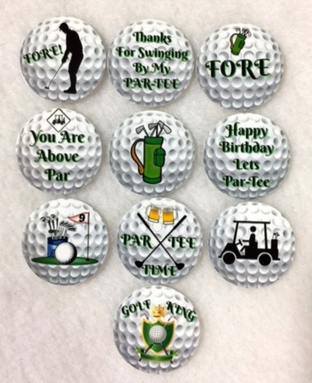 Set Of 50 100 150 0 Personalized Golf Birthday Party 1 Inch Etsy Ireland Set Of 50 100 150 0 Personalized Golf Birthday Party 1 Inch Etsy Ireland