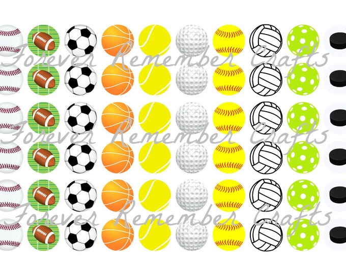 INSTANT DOWNLOAD 12mm Sports Template - Etsy