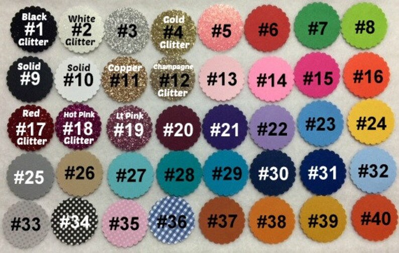 Set Of 12 Personalized 50th Birthday Party Cupcake Toppers Your Choice of Any 12 image 2