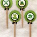 Set of 12 Frog Cupcake Toppers of Your Choice - Etsy