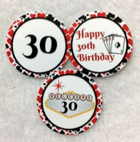 Set Of 50100150200 Personalized 30th Birthday Party 1 Inch Circle Confetti