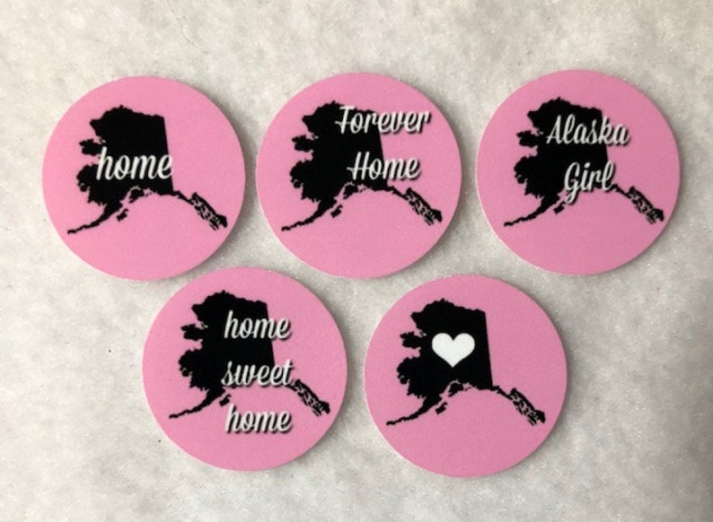 Set Of 50100150200 Personalized Alaska 1 Inch Circle Confetti