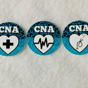 Set of 50/100/150/200  CNA Nursing 1 Inch Confetti Circles