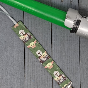 Mandalorian Pacifier Clip /  Universal Fabric Binky Holder