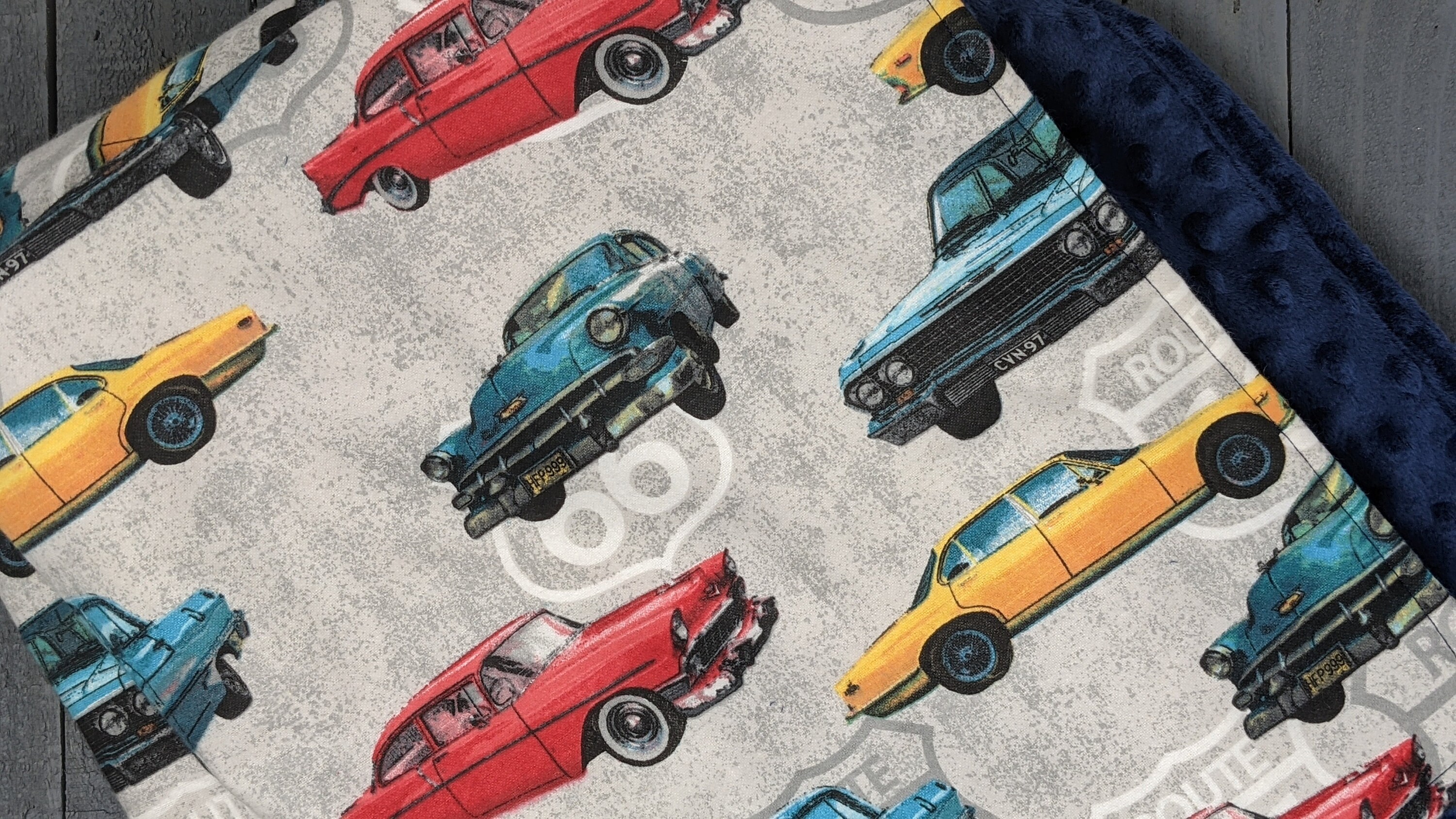 Classic Car Blanket / Custom Sizes and Colors Etsy