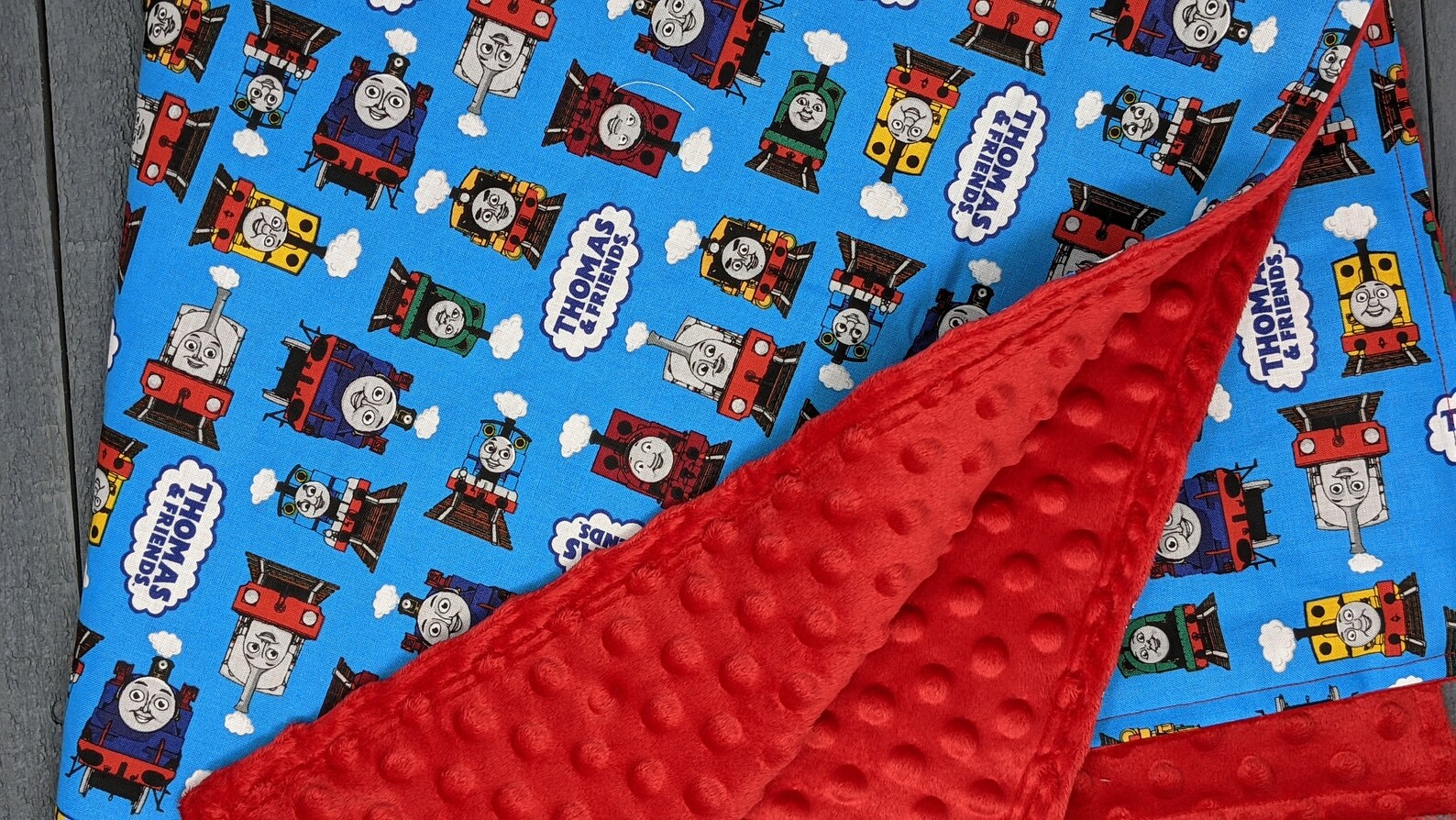 Thomas and Friends Blanket / Custom Sizes and Colors Etsy