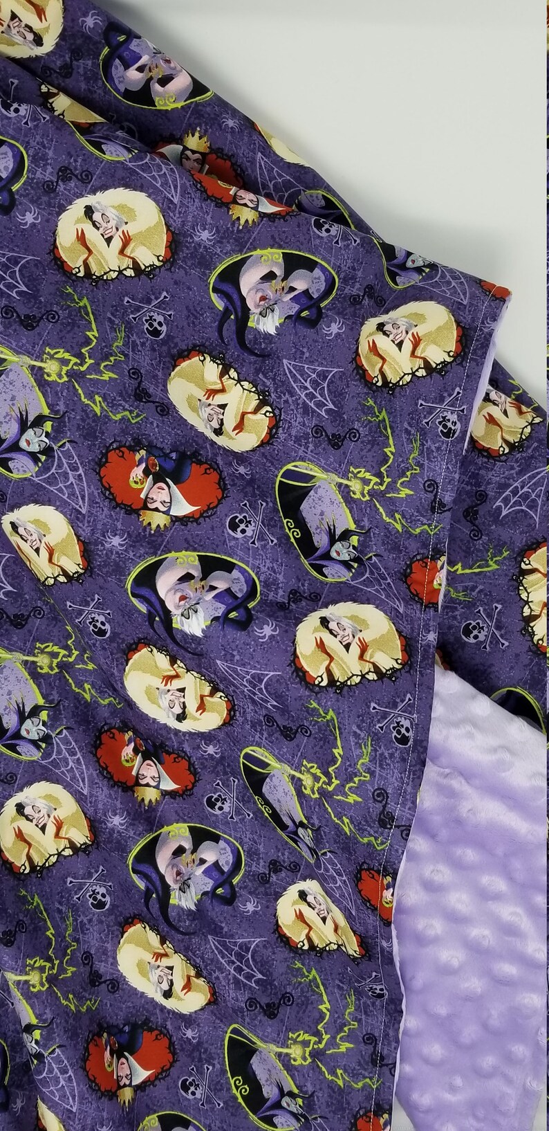 Disney Villain Blanket / Baby to Adult Sizes Etsy