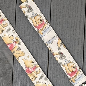 Winnie The Pooh Pacifier Clip / Universal Fabric Binky Keeper image 2