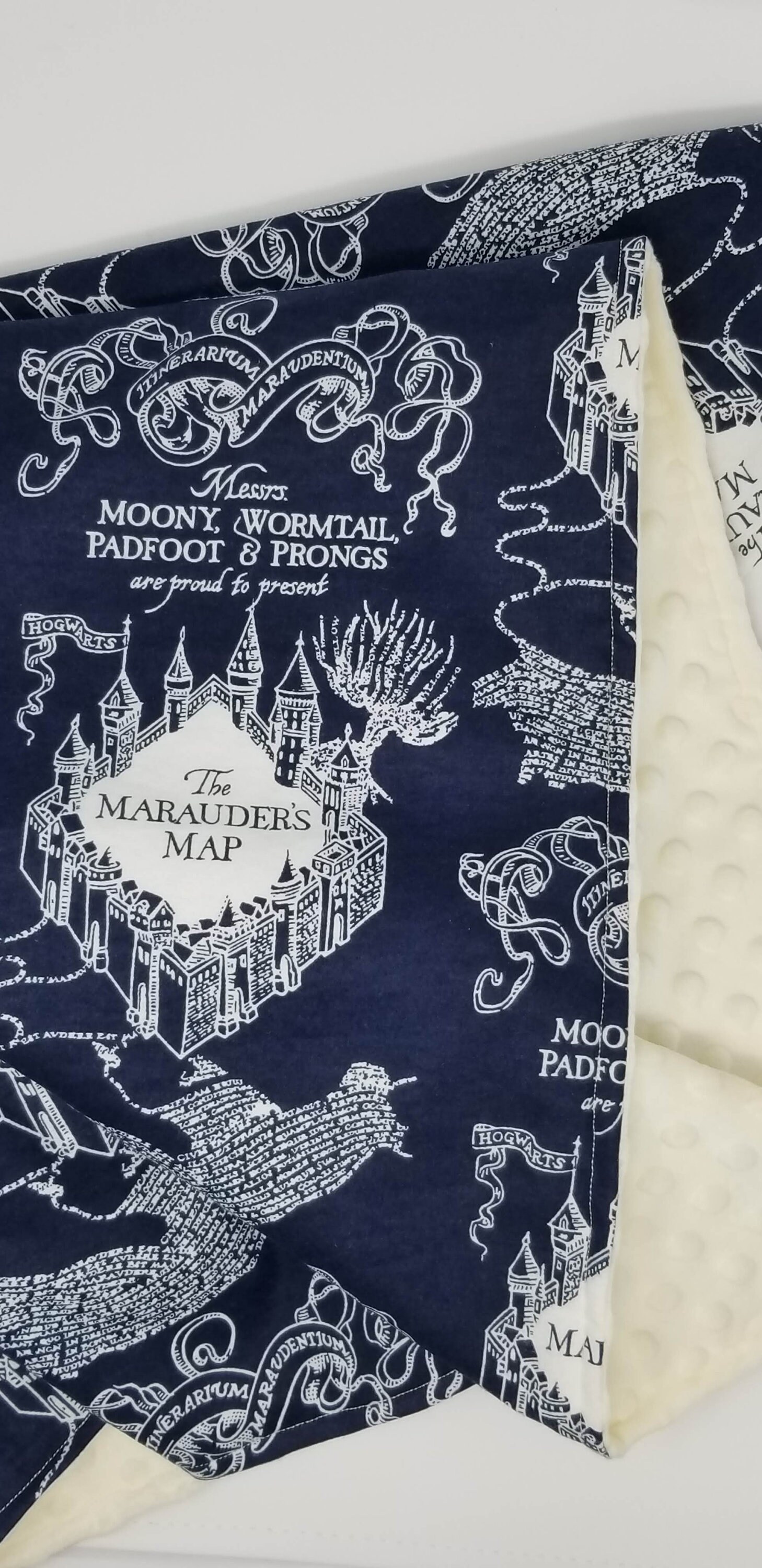 Harry Potter Marauder's Map Blanket / Baby to Adult Sizes ...