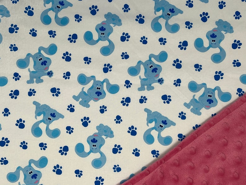 Blue's Clues Blanket / Custom Sizes and Colors Etsy