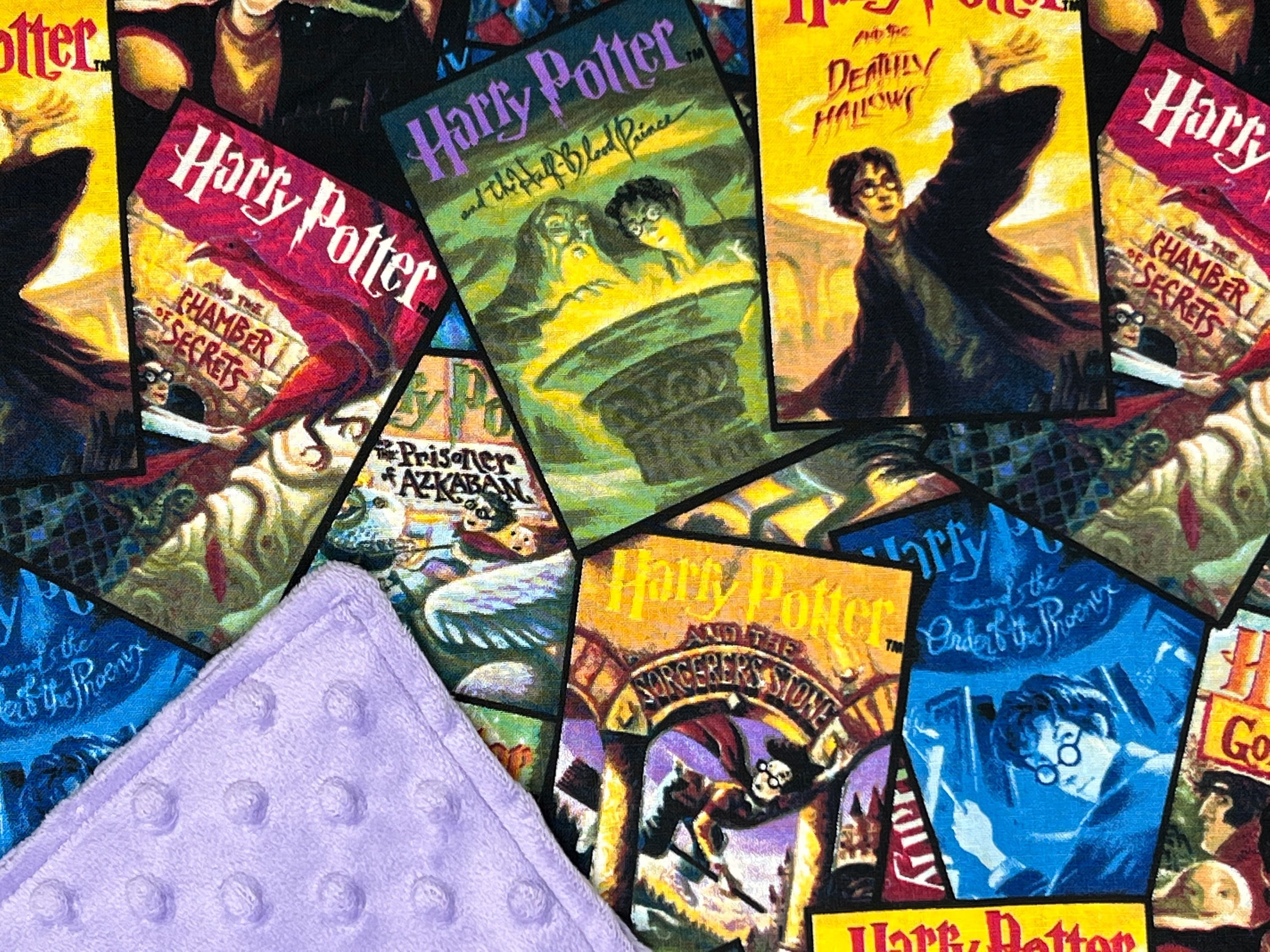 Harry potter book blanket hotsell