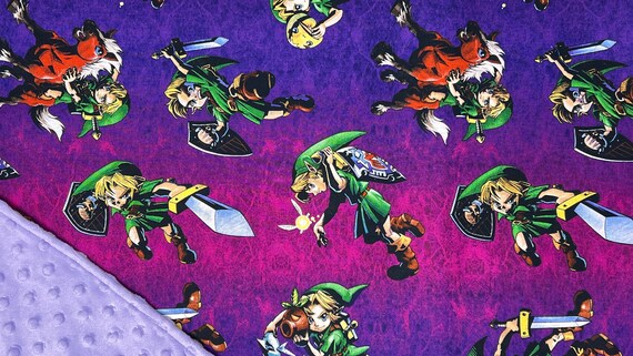 Legend of Zelda Blanket Custom Sizes and Colors Etsy Canada