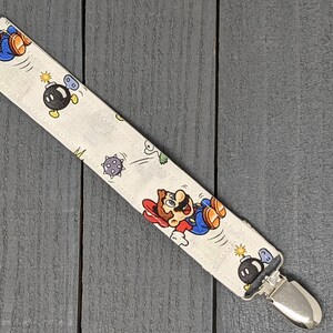Super Mario Brothers Pacifier Clip / Nintendo Binky Holder