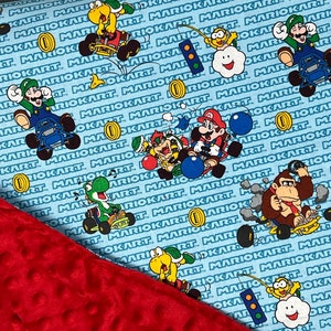 Mario Crib Bedding Etsy