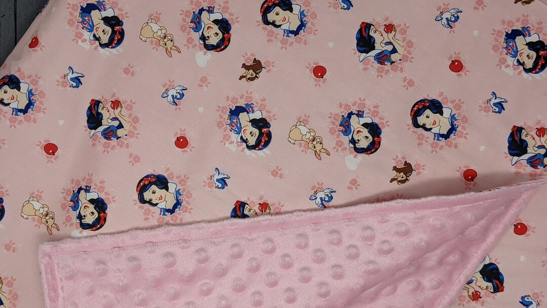 Snow White Blanket / Custom Sizes and Colors Etsy