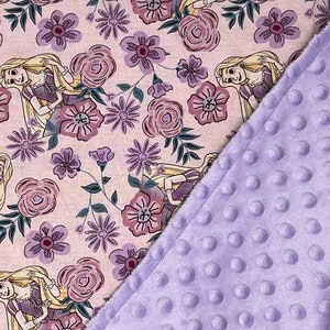 Disney Rapunzel Blanket / Custom Sizes and Colors