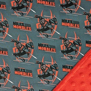 Miles Morales Blanket / Custom Sizes and Colors