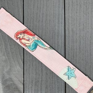Ariel Pacifier Clip / Little Mermaid Universal Binky Holder