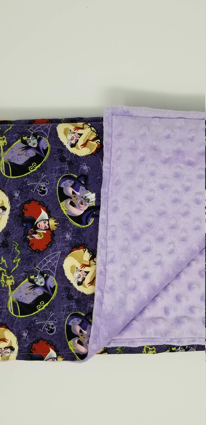 Disney Villain Blanket / Baby to Adult Sizes Etsy