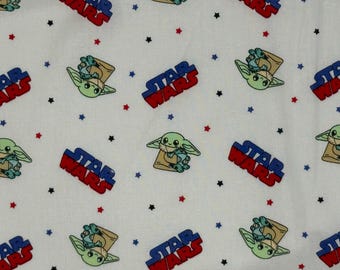 Tissu Star Wars / Coton matelassé / Fat Quarter / L'mètre