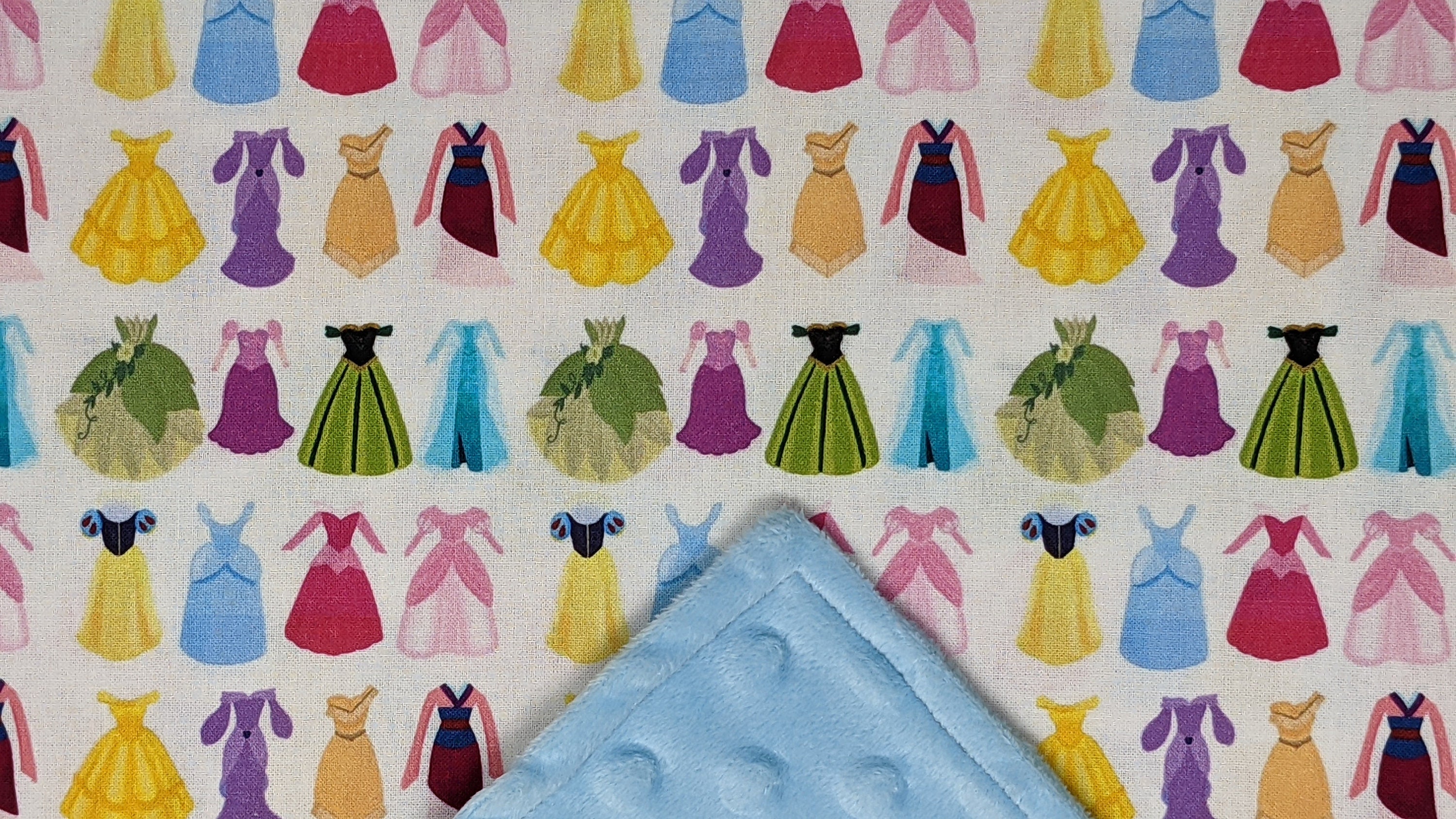 Disney Princess Dress Blanket / Custom Sizes and Colors - Etsy