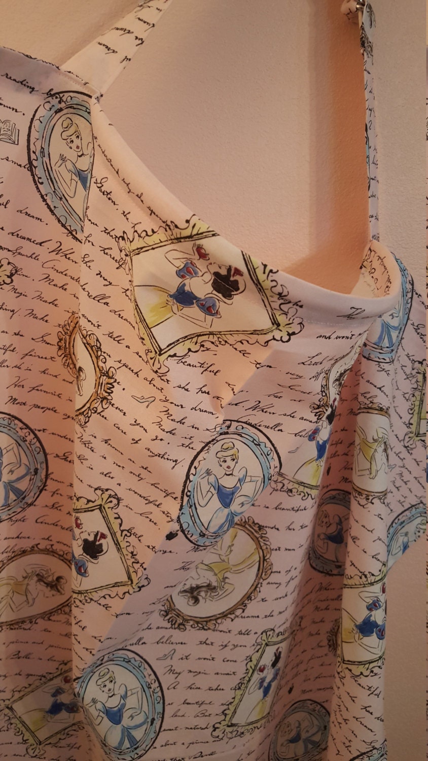 Disney Princess Nursing Breastfeeding Cover / Adjustable Strap Etsy