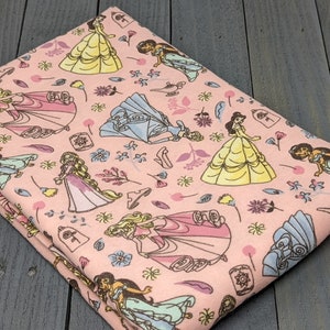 Disney Princess Receiving Blanket / Large Flannel Swaddle Cloth