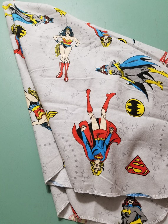 superhero receiving blankets