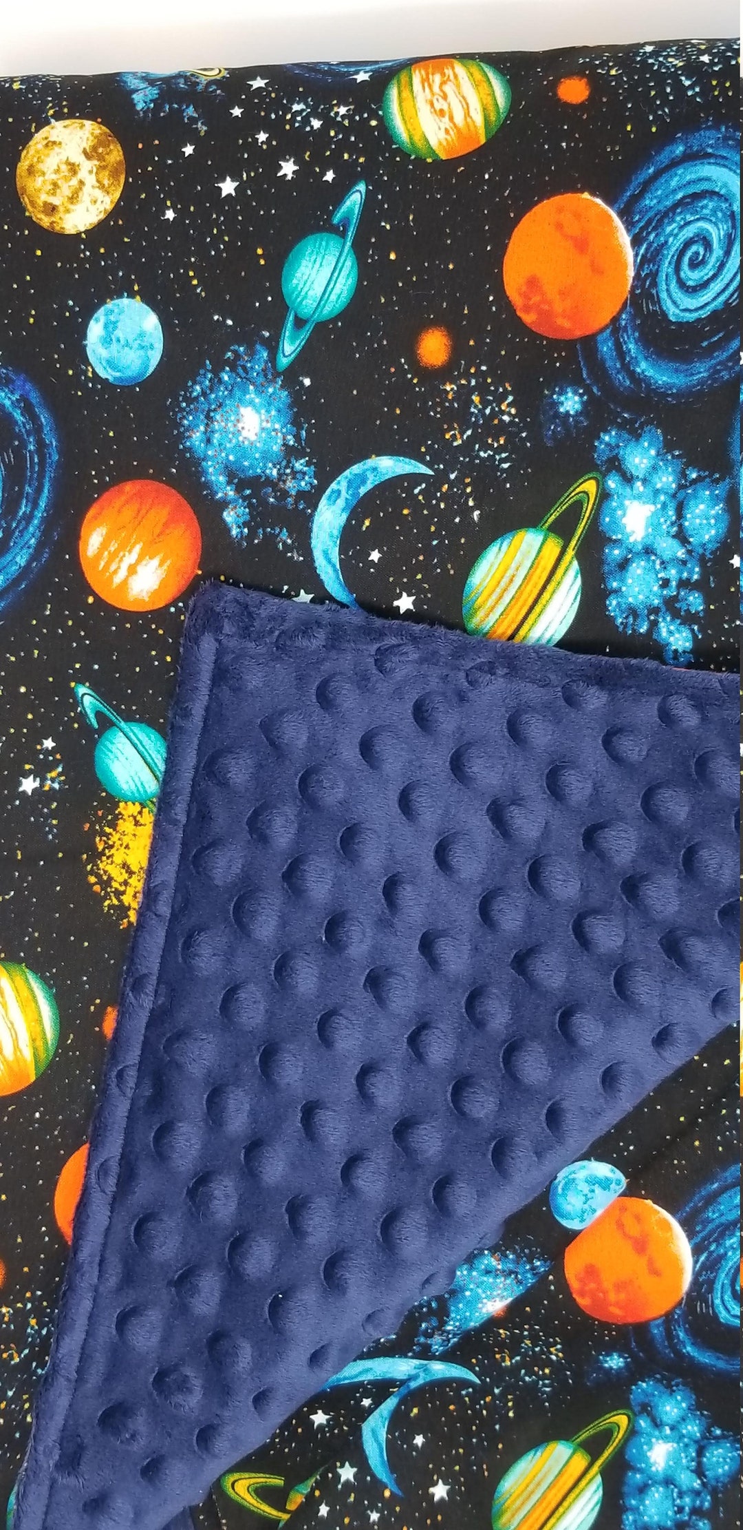 Outer Space Blanket / Custom Sizes and Colors Etsy