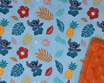 Lilo and Stitch Blanket / Custom Sizes and Colors