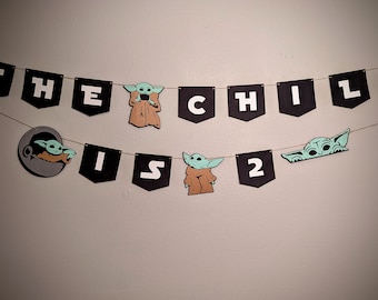 The Child Birthday Banner / Baby Shower
