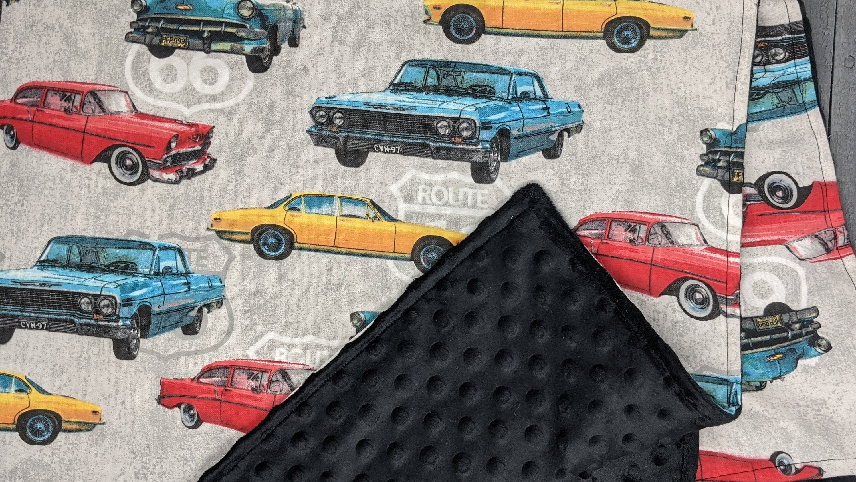 Classic Car Blanket / Custom Sizes and Colors Etsy