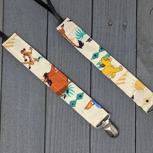 Lion King Pacifier Clip / Universal Binky Holder Etsy
