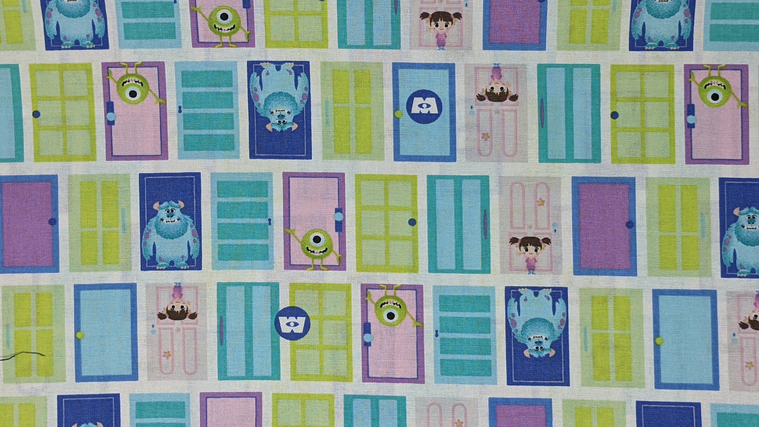 Monster Fabric By The Yard - Monster Doors Fabric - Movie Fabric – Pip  Supply