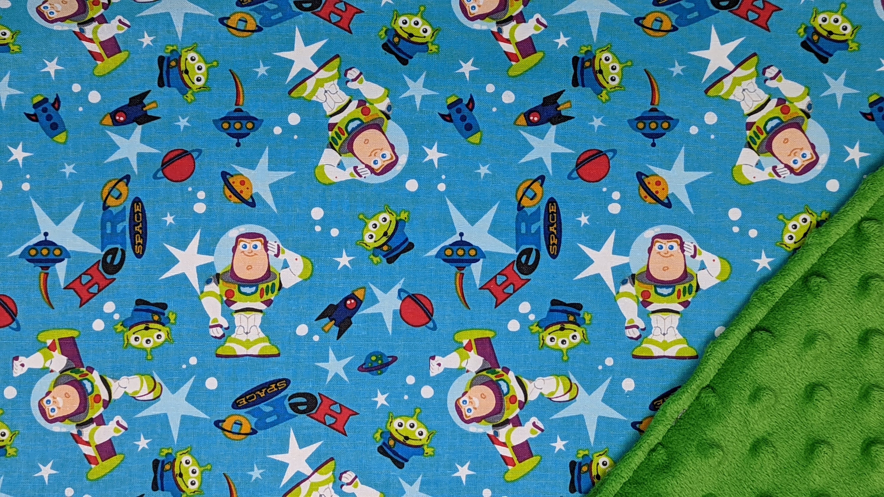 Toy Story Buzz Lightyear Blanket Custom Sizes and Colors Etsy Canada