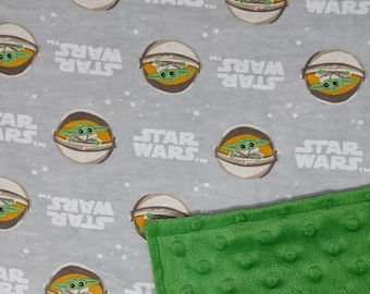 Grogu Blanket / Custom Sizes and Colors