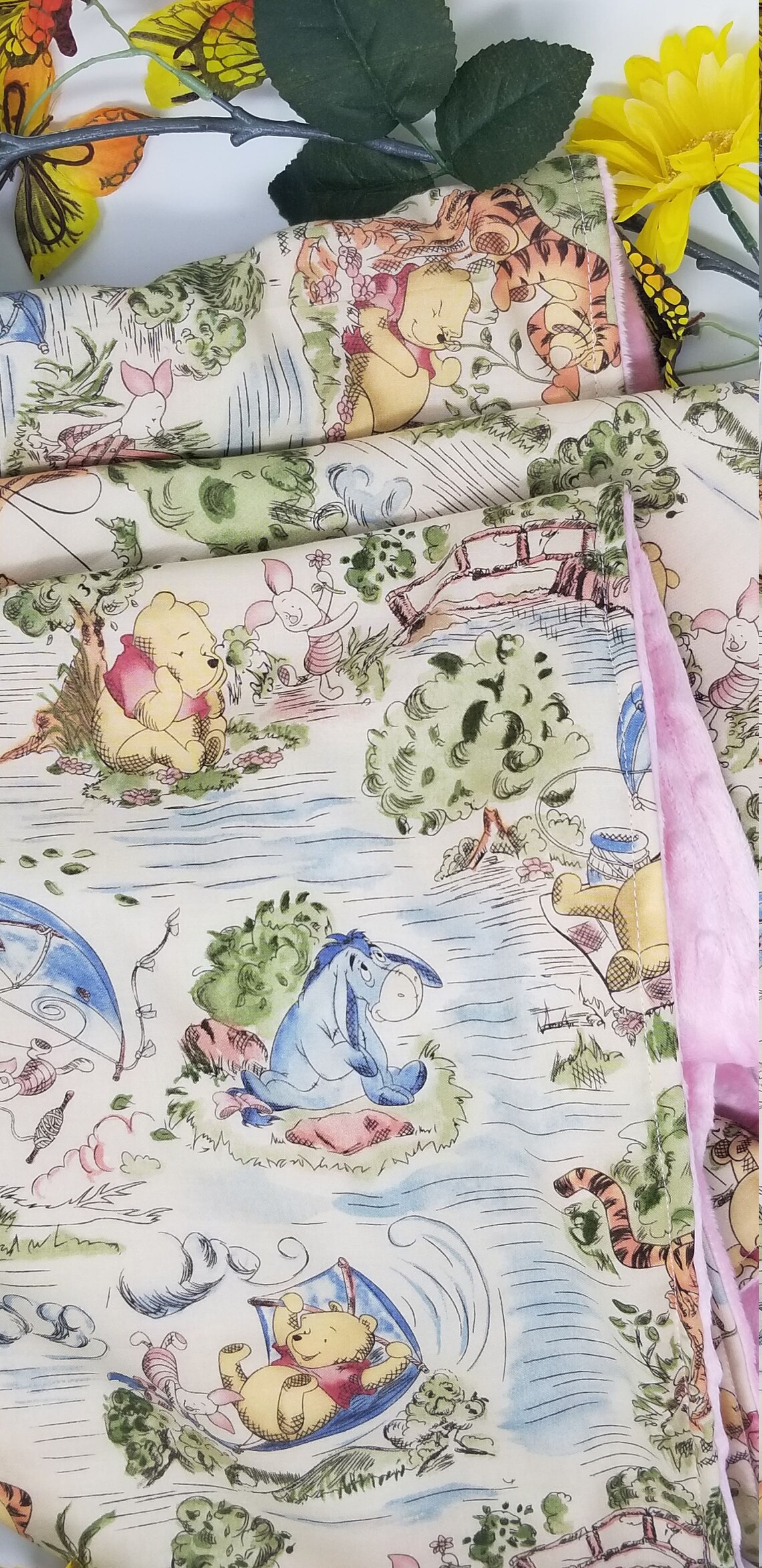 Winnie the Pooh Blanket / Baby To Adult Sizes Etsy