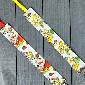 Strawberry Shortcake Lemon Meringue Pacifier Clip / Universal Binky Holder