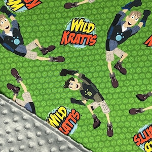 Wild Kratts Blanket / Custom Sizes and Colors