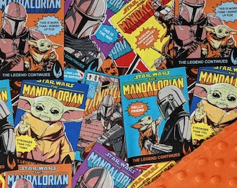 Mandalorian Blanket /  Custom Sizes